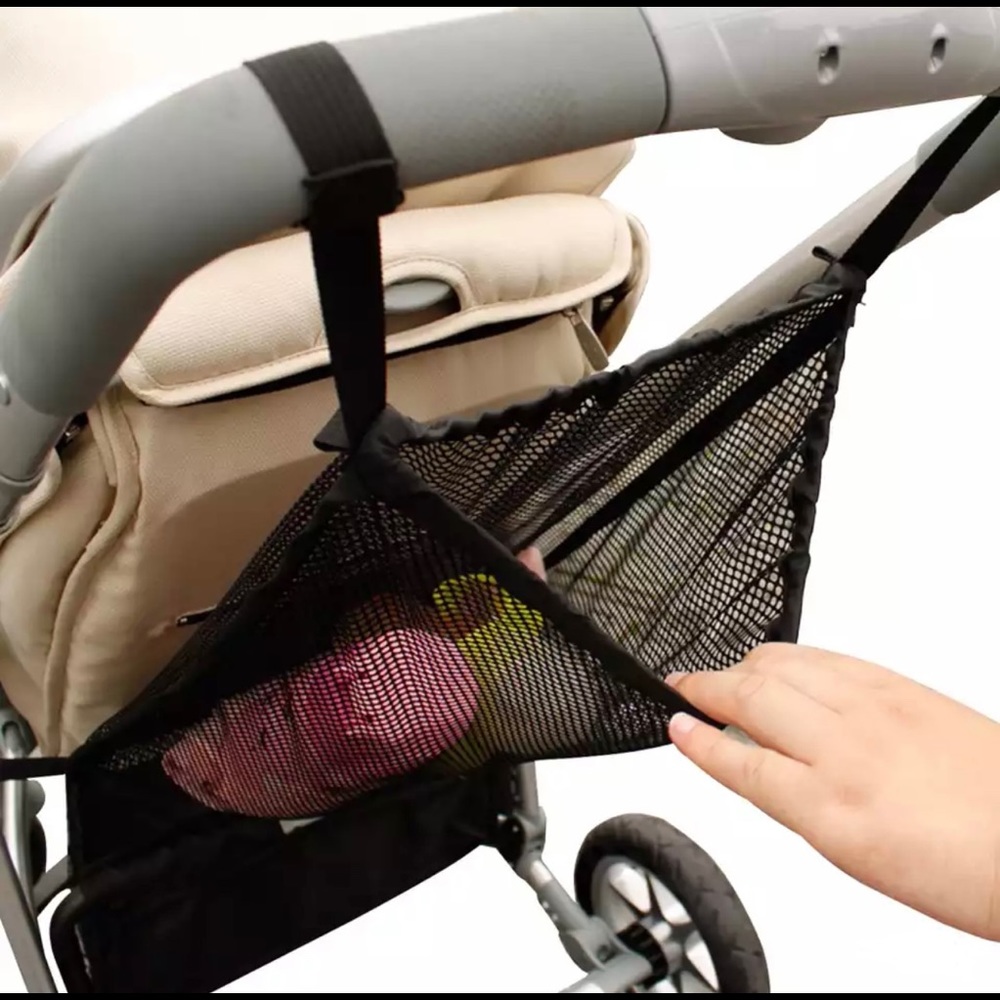 Never been used black mesh stroller bag